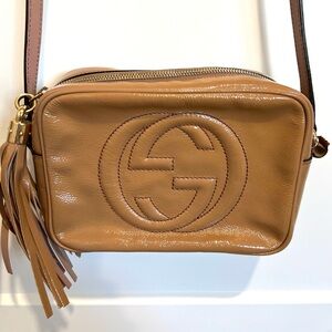 Gucci Soho Disco Patent Leather Bag